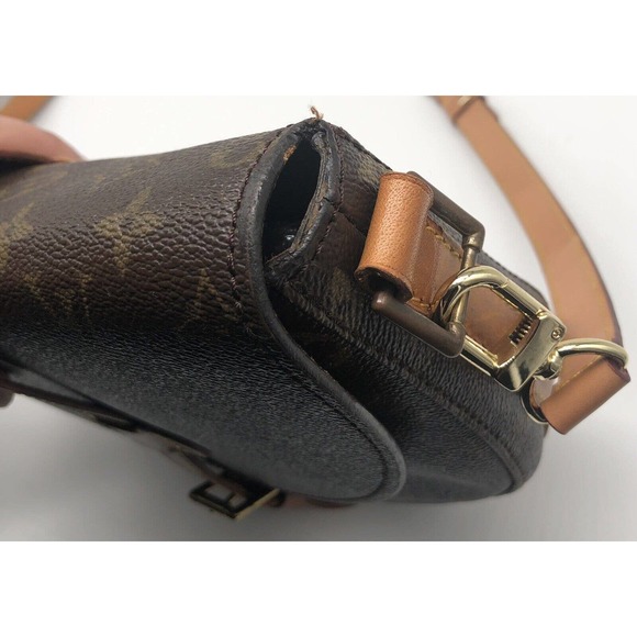 LOUIS VUITTON Monogram Shanti GM M40647 Cross Body Bag Vintage Purse Designer - Picture 17 of 17